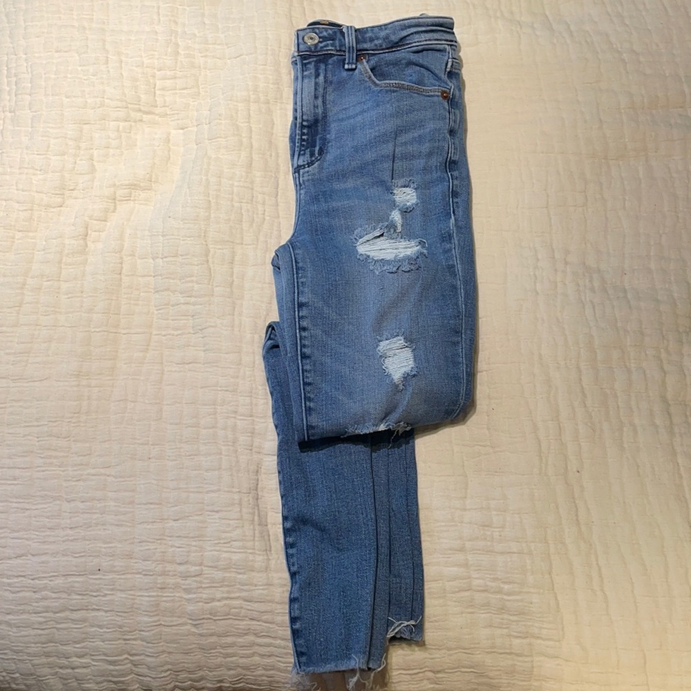 abercrombie simone high rise super skinny jeans